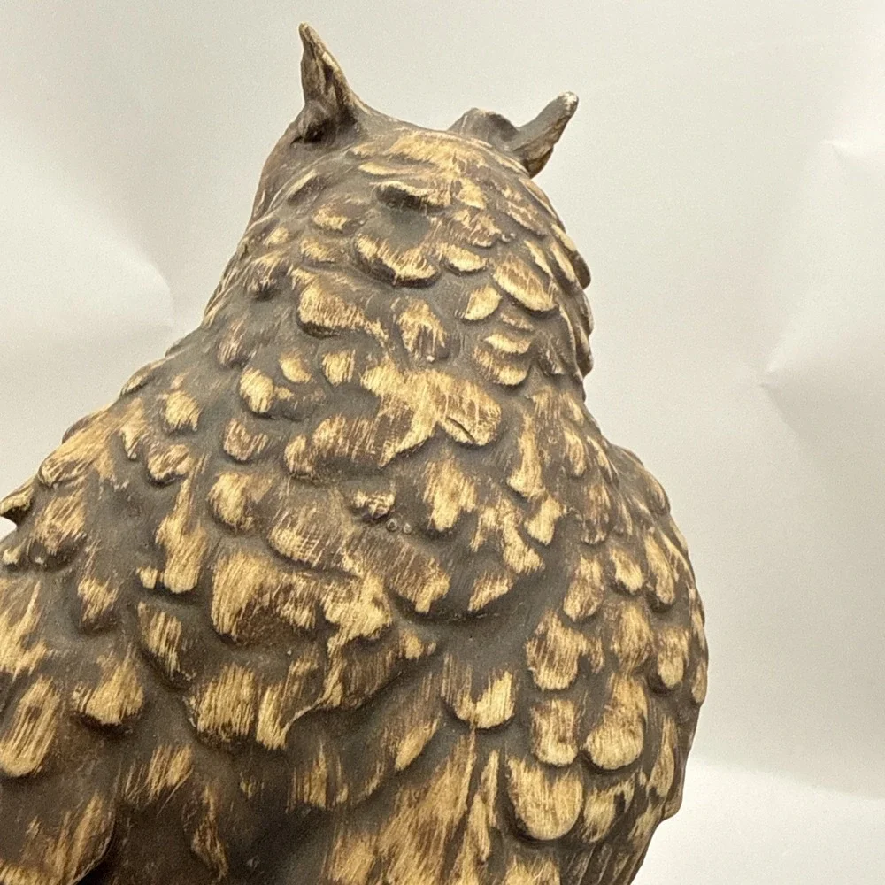 Vtg 1969 Goebel Hummel W Germany Screech Owl Porcelain Bird Figurine CV99 Matte